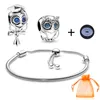 S925 Sterling Silver kralen Charms armbanden diamant origineel fit pandora luxe kralen diy hanger klassieke armband dames sieraden mode cadeau met originele doos