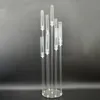 Dekorasyon Seti Akrilik Şamelabra Tüm Clear Candle Tutucular Düğün Şamdanlar Tablo Centerpieces Çiçek Stand Tutucu Büyük Şamdan IMake097