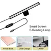 Bordslampor 26/40 cm Stepless Diming Eye-Care LED Desk Lamp för dator PC Monitor Skärm Hängande ljus Läsning USB Powered Lamptable