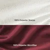 Solid Color Double-sided Plush Blanket Wearable Home Clothes