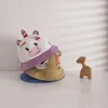 Berets Baby Caps Cartoon Cartoon Tiger вышитый шляпа пляжные шляпы ковша хлопковые повседневные девочка солнцезащитные козырьки унисекс капоты 6-24 месяца