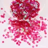 Sybemyndiganden 20 färger 3mm platt rund pvc lösa paljetter Paillettes Sewing Craft för bröllopsdekorationskläder DIY Tillbehör