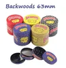 흡연 Smasher Backwoods Herb Grinder Electric Tob Ecigarette Machine 40/50/55/63mm 4 층 담배 담배 크러셔 드라이 기화기 CNC 치아 필터