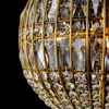 フランスの芸術的なクリスタルペンダントランプアメリカン豪華なボールペンダントライトフィクスチャホテルレストランドロップライトダイニングリビングルームベッドルームホーム屋内照明