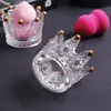 Kerzenhalter Nordischer Stil Kristallglas Kronen Aroma Halter Dekoration Ornamente Aschenbecher Beauty Egg Rack Desktop