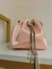 Borse con coulisse Borse con coulisse Borse a secchiello Messenger Tassel Fashion Designer Handbags Lady Handbag 0725
