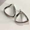 Simple Style Ins V-Shaped Ring Female Titanium Steel Personality Fashion Trendy Index Finger Knuckle All-Match Jewelry Gift