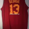 Pas cher entier Paul George 13 Hickory hommes Rare AD PG OG nouveau t-shirt gilet cousu basket-ball jerseys2637281