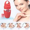 Masseurs de glaçons en Silicone pour le visage rouleau à glace Globe traitement des yeux du visage moule en silicone maquillage masseur de beauté