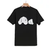 2022 Hoogwaardige mannen Dames T-shirtontwerper Casual Bear Print T Shirts Paren mode streetwear T-stukken size S-XL