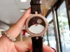 Wristwatches Genuine Leather Wristwach Moon Phase Round Sun Turning Quartz Ladies Watch QualityWristwatches WristwatchesWristwatches Wristwa