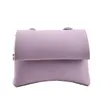 Женские сумки с желтой пурпурной мягкой кожа