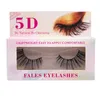 1 paire/boîte 5D Faux cils Cruely Free Natural Long Faux Mink Lash Full Strip Ultra Wispies False Eye Lashes