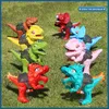 3D dinozaur pistolet wodny letnia zabawka dla dzieci chłopcy dziewczyny urocze kreskówka Tyrannosaurus Press Water Gun Outdoor Beach Garden Bath