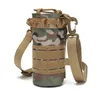 Outdoor Sports Hiking Bag Tactical Assault Combat Camouflage Tactical Molle Pack Water Bottle Pouch NO11-666