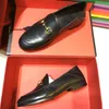 Designer Schoenen Bont Muilezels Slipper 100% Echt Leer Suède Loafers Mannen Vrouwen Dubbele Metalen Ketting Slippers tiger snake Casual schoen SZ 5-12 NO14