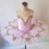 Vestido de bailarina rosa, azul y blanco, tutú de Ballet profesional para niños y niñas, disfraces de lago de los cisnes para adultos, vestido Balet para mujer, trajes 220629