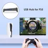 Hubs i 1 USB Splitter Expander Hub för PS5 USB3.0 Förlängning med hög hastighet Adapter PS 5USB