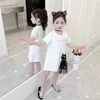 Summer Dress for Girls Casual Style 'Dresses Cartoon Cat Kids Teenage Costumes 6 8 10 12 14 220426