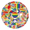 50st Gay Pride Stickers LGBTQ Rainbow Graffiti Kids Toy Skateboard Car Motorcykel Cykelklistermärke Dekaler2254756