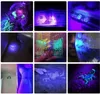 Mini lampe de poche Led 365/395 lampe de poche UV torche Ultra Violet forme de stylo torche AA batterie pour la détection de marqueur