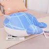 40-80cm Sky Whale Cosplay DIY Plush Pillow Project Project Cartoon Narwhal Doll Kid Toys Gift Prop LA440