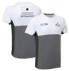 Qoad masculino polos f1 terno de corrida nova equipe pilotos terno f1 fã camisa plus size camiseta customizável