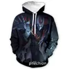 Erkek Hoodies Sweatshirts Phechion Moda Erkekler/Kadınlar Mazinger Z Infinity 3D Baskı Uzun Kollu Hoodie Sıradan Sweatshirt Erkek Spor Kazaklığı