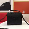 Czarny Krokodyl Koperta Torby Designer Classic Metal Hardware Top Hands Torebka Medium Kobiety Messenger Torba 2022 New Cassandra Moda Dziewczyna Crossbody Ramię Torba