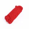 Bondage Rope Rope Slave Sex Toys for Couples Adult Games Products Shibari Hogtie Fetish Harnes 251020m épaissison Coton 220817