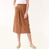 long cotton skirts pockets