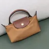 Designer Mini Handbags Pillow Bags Luxury Canvas Bucket Bag Hobo Nylon Handbag Handel and Flap Are 100% Cowhide Genuine Leather Shoulder Bags for Women Lady