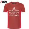 REM Arrival Men Men Summer Fashion T Dirts Biker Cycle Printed O Drick Dertts Male Short Slev Derts 220616