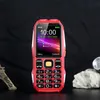 Outdoor Rugged Feature Phone 2.4 inch Shockproof Dustproof Unlocked Cell Phones Dual SIM Card GSM FM Radio Torch Big Voice Push-button Mobile Phone Cellular