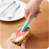 Gadget da cucina creativi Detergente per fessure Raschietto per la pulizia Accessori per la cucina Pulizia delle fessure Macchia Decontaminazione Pala Apriscatole