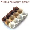 250st Wedding Lotus Shape Cupcake Paper Cup Muffin Baking Cup Tray Case Valentine's Day Cake Paper Cups Pirottini per muffin