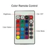 Fari per auto 7 colori RGB telecomando senza fili 4 in 1 interni 4 bar atmosfera luce da pavimento Dash LED decorazione lampada Kit 12V