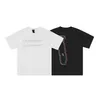 Fashion Mens T Shirts Black White Design of the Coin Men Casual Top Short Sleeve S-XL