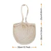 Cotton Mesh Net Handbags Vegetable Fruits Shopping Bag Reusable Hollow Out Storage Pouch Household Grocery Storage Bags 39 Colors BH6466 TYJ