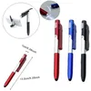 4 in1 perpoint pen clip طي حامل الهاتف المحمول LED LED LED