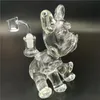 Water Bong Dab Rig Cute Bong Dog Shape 14MM Female Joint Narghilè Headyglass Bubbler Pipe