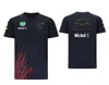 F1 Racing T-Shirt Yaz Takımı Yuvarlak Boyun Forması Aynı Stil Özelleştirilmiş