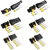 Andere verlichtingsaccessoires 2-5 Sets 1p2p3p4p5p6p 1.5 Mannelijke en vrouwelijke plug Super afdichting Waterdichte elektrische draadconnector voor autoconnectoro