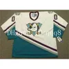 Пользовательские винтажные майки Mighty Jerseys Персонализация хоккейной майки сшила любое имя номера имени S-XXXXL