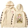 Anime Jojos Bizarre Adventure Hoodie Killer Queen Sweatshirts Mysiga Toppar Sweatsuit Sudadera Felpa Moletom 220720