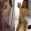 Vestidos casuais de vestido de traje de estilingue de lantejoulas de lantejoulas