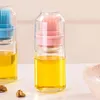 new Oil Brush Oil Bottle Set High Temperature Resistance Barbecue Silicone Bottles Kitchen Tools 150ml BBA13327