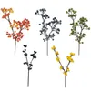 Decorative Flowers & Wreaths Fake Plant Table Flower Accessories Artificial Blueberries Plastic Single Pography Props DIY Simulation Decorat