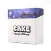 Cake All Glass Atomizers New Package 10 Strains Vape Cartridges Packaging 1.0ml Ceramic Carts Empty Glass Thick Oil Vaporizer 510 Thread E Cigarettes