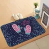 Tapetes Good Shower Mat 10 Styles Bath Multi-purpose Long Lasting Papai Noel Boneco de Neve Tapete Impresso Navidad OrnamentTapetes